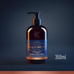 Шампунь для бороды Gillette King C. 350 мл Фото 1