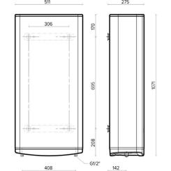 Бойлер Ariston VELIS TECH 80 EU Фото 3