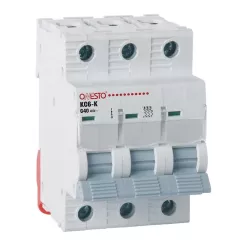 Автоматический выключатель ONESTO 3п С 25А MCB 6kA (KC6-K) Фото