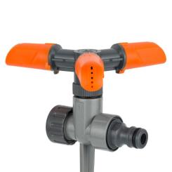 Дождеватель Flora круговой на металлическом колышке (ABS+AL) Фото 4