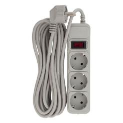 Сетевой фильтр питания Patron EXT-PN-SP-1035-GR, 5m Gray Фото