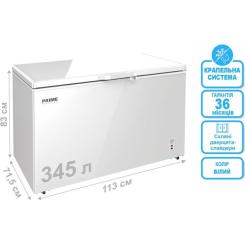 Морозильный ларь PRIME Technics CS 34528 MG Фото 3
