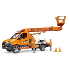 Спецтехника Bruder MB Sprinter сервисной службы с телескопической люл Фото 5