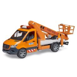 Спецтехника Bruder MB Sprinter сервисной службы с телескопической люл Фото 6