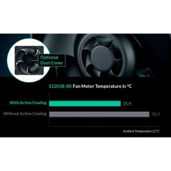 Кулер для корпуса Arctic S12038-8K Фото 6