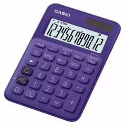 Калькулятор Casio MS-20UC-PL-W-EC, фиолетовый Фото