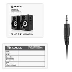 Акустическая система REAL-EL S-217 Black Фото 8