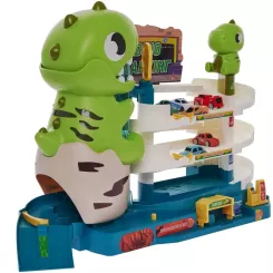 Игровой набор ZIPP Toys Dino паркінг електричний, 6 машинок Фото 3