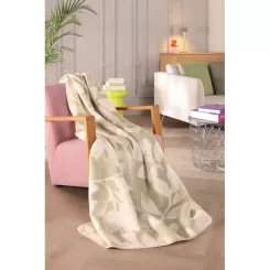 Плед Billerbeck Wohndecke Soft Leaves 150х200 Фото 3