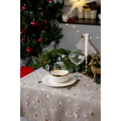 Скатерть Прованс Шапочки на бежевом 136х180 см Фото 2