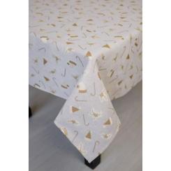 Скатерть Прованс Шапочки на бежевом 136х180 см Фото 4