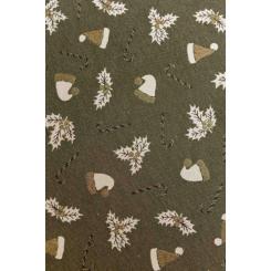 Скатерть Прованс Шапочки на зеленом Dх180 см Фото 8