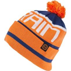 Шапка Brain з помпоном 58 Blue/orange Фото 1