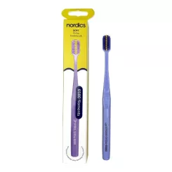 Зубная щетка Nordics 6580 Ortho Soft Purple Ортодонтическая Фото