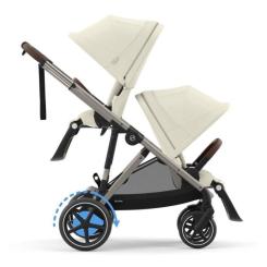 Коляска Cybex eGazelle S TPE Seashell Beige Фото 5