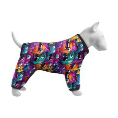 Ветровка для животных WAUDOG Clothes Зубастые монстры S 40 Фото 2
