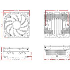 Кулер для процессора ID-Cooling IS-40-XT BLACK Фото 8