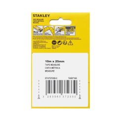 Рулетка Stanley CONTROL-LOCK 10мх25мм, двухсторонняя шкала Фото 4