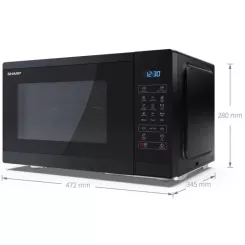 Микроволновая печь Sharp YC-MG252AE-B Фото 4