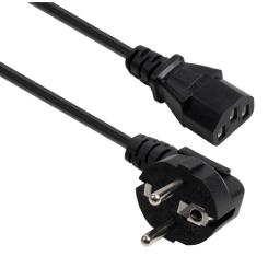 Кабель питания Vinga C13 1.8m 1mm2 copper Фото