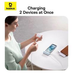 Батарея универсальная Baseus Compact 4900mAh 20W Lightning, Black (PPWC05I) Фото 7