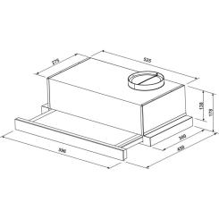 Вытяжка кухонная GRANADO Telde 602-450 white Фото 8
