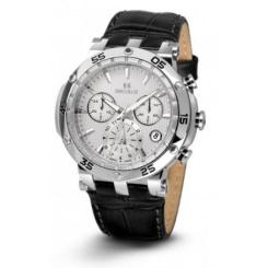 Наручные часы Seculus 1682.2.503 white, ss, black leather Фото