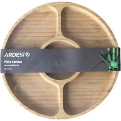Менажница Ardesto Midori, 20х1.6см, бамбук Фото