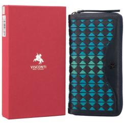 Кошелек Visconti BR76 Blue/Orchid Фото 6