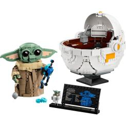 Конструктор LEGO Star Wars Ґроґу в повітряній колисці Фото 1