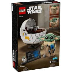 Конструктор LEGO Star Wars Ґроґу в повітряній колисці Фото 7
