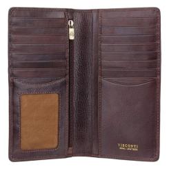 Кошелек Visconti TSC45 Carrara з RFID Brown Фото 1