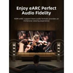 Кабель мультимедийный Cabletime HDMI M to HDMI M 20.0m V2.1 AOC Фото 6