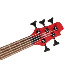 Бас-гитара Cort C5 Deluxe Candy Red Фото 2