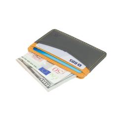 Кардхолдер Visconti VSL40 Axe Grey Mustard Фото 4