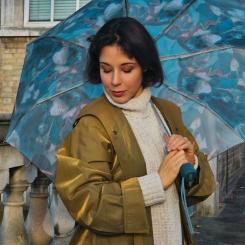 Зонт Fulton National Gallery Minilite-2 L849 The Umbrellas Фото 1