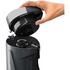 Термос Tefal Ponza Pump, 1.9л, пластик, скло, чорний Фото 4