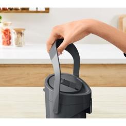 Термос Tefal Ponza Pump, 1.9л, пластик, скло, чорний Фото 7