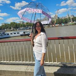 Зонт Fulton L866 Birdcage-2 Luxe Digital Blossom Фото 1