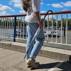 Зонт Fulton L866 Birdcage-2 Luxe Digital Blossom Фото 3