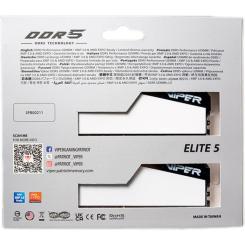 Модуль памяти для компьютера Patriot DDR5 32GB (2x16GB) 5600 MHz Viper Elite 5 Фото 7