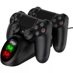 Зарядное устройство iPega PG-9180 Для геймпадів PS4 Black Фото