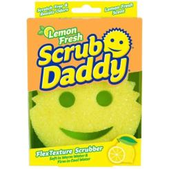 Губки кухонные Scrub Daddy Lemon Fresh 1 шт. Фото