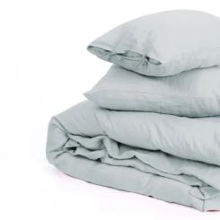 Постельное белье MirSon Лен Natural Linen Caspian 160x220 Фото 5