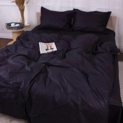 Постельное белье MirSon Poplin Line 099 Black 110x140 Фото