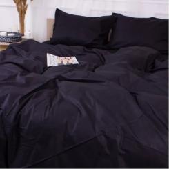 Постельное белье MirSon Poplin Line 099 Black 110x140 Фото 2