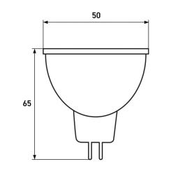 Лампочка Eurolamp LED SMD MR16 11W GU5.3 3000K Фото 2
