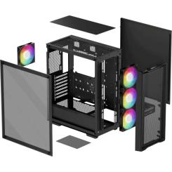 Корпус для ПК Deepcool CC560 Mesh V2 Black Фото 9