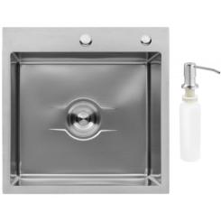 Мойка кухонная Kroner KDBrush5050HM Фото