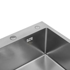 Мойка кухонная Kroner KDBrush5050HM Фото 5